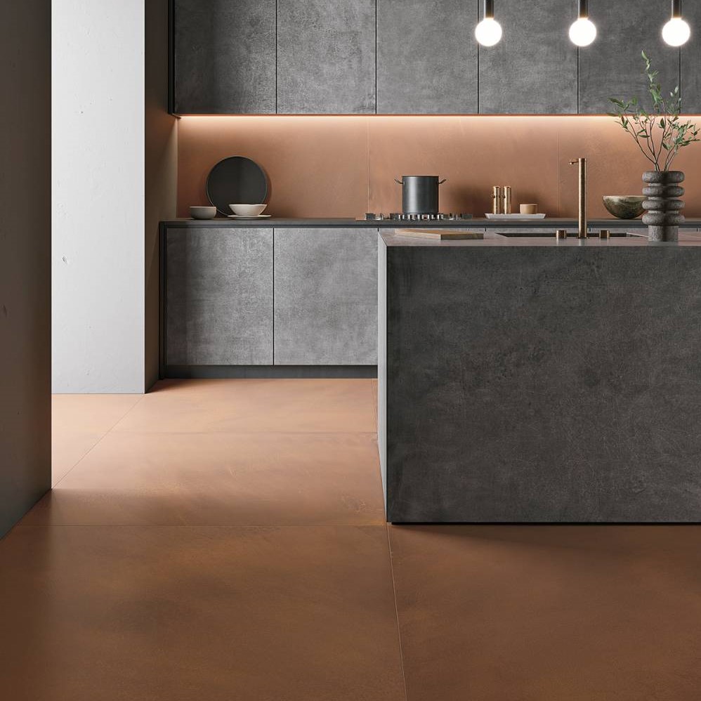Foil Corten tiles