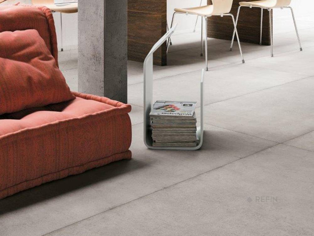 Plain Nickel concrete tiles